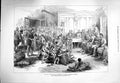 Antique Print *4030 1877 War Distribution Clothing Turkish Refugees Shumla