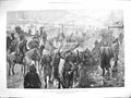 Original Old Antique Print 1877 War Turkish Siers Sinankeui Kaceljevo Fine Art