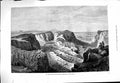 Old Antique Print 1877 Dr. Schliemann'S Excavations Hissarlik Mountains 19th