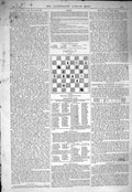 Antique Old Print Ref.130 1877 Ten Pages Chess Moves Illustrated London News