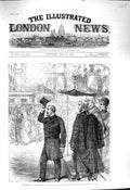 Old Antique Print 1878 Prince Wales Midland School Art Nottingham Castle 19th