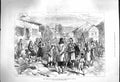 Original Old Antique Print 1878 Austrian Occupation Herzegovina Grahovo Army