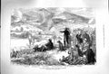 Original Old Antique Print 1878 Austrian Campaign Bosnia Bombardment Serajevo