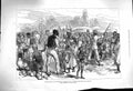 Original Old Antique Print 1878 Kaffir War South Africa Feeding Women Children