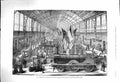 Original Old Antique Print 1878 Machinery Hall Exhibition Palace Champ De Mars