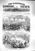 Original Old Antique Print 1878 Afghan War Goorkhas Bareilly Gunners Meerut