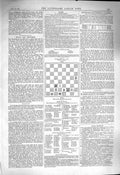 Antique Old Print Ref.131 1878 Ten Pages Chess Moves Illustrated London News