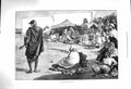 Old Antique Print 1878 Scene People Algerine Story Teller Fine Art Morgan 19th