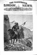 Old Antique Print 1878 Afghan War Party Guide Corps Reconnoitring Horses 19th