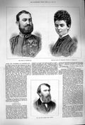Antique Print *3257 1879 Duke Cumberland Princess Thyra Joseph Nash Artist