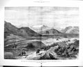 Original Old Antique Print 1879 Afghan War Khoord Khyber Safed Koh Mountains 0