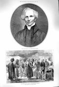 Original Old Antique Print 1879 Dean Ripon Mcneile Afghan War Durbar Jellalabad