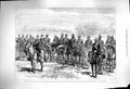 Original Old Antique Print 1879 Zulu War Durban Mounted Volunteers Shepsto 19th