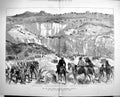 Original Old Antique Print 1879 Zulu War Capture Sirayo StronghBritish Army