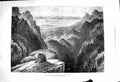 Original Old Antique Print 1879 Afghan War Shaturgardan Mountains Fine Art 19th