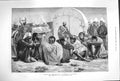 Original Old Antique Print 1879 Zulu War Ambassadors King Cetewayo Native Men