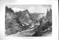 Original Old Antique Print 1879 Cabul General Roberts Hazardarakht Shutargardan