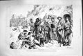 Old Antique Print 1879 Holiday Tourists Spain Gipsy Caves Granada Scene 19th