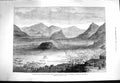 Original Old Antique Print 1880 Secokuni Town Transvaal Mountains 94Th R 19th