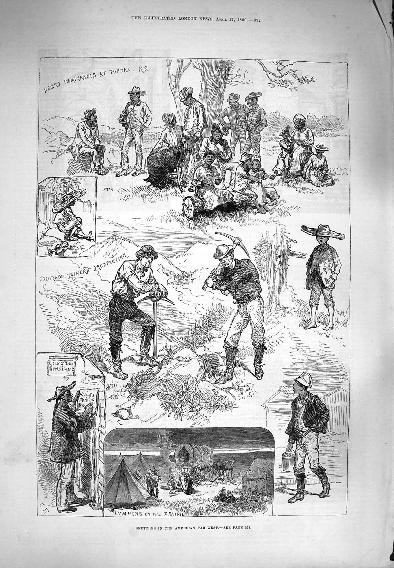 Original Old Antique Print 1880 Manley Hall Park Manchester Arcade Bond Street