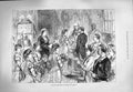 Original Old Antique Print 1880 Royal Marriage Wedding Windsor Bride Groom 19th