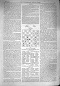 Original Old Antique Print 1880 Ten Pages Chess Moves Illustrated London News