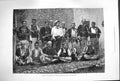 Old Antique Print 1880 Chiefs Miridites Montenegrin Frontier Weapons Art 19th