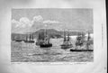 Old Antique Print 1880 Navy Ships War Gravosa Victoria Teme Roma Helicon 19th