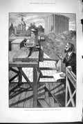 Antique Old Print *3322 1880 Royal Observatory Greenwich Measuring Sunshine