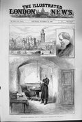 Old Antique Print 1880 Pelham Dale Holloway Prison Ritualist Prosecutions 19th