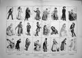 Old Antique Print 1881 Twelfth-Night Characters Catchfool Hook Theatre 0 19th