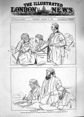 Original Old Antique Print 1881 Irish Land League Trial Macdonogh Walker Heron
