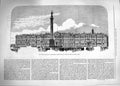 Original Old Antique Print 1881 Winter Palace St. Petersburg Emperor Russia