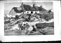 Old Antique Print Damaged 1881 Elections Isle Man Fisherman Port St. Mary 19th