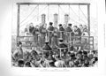 Original Old Antique Print 1881 Petersburg Nihilists ScaffSheliaboff Reesakoff