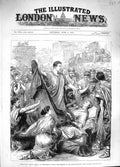 Antique Old Print *3351 1881 Julius Caesar Drury Lane Theatre Saxe-Meiningen