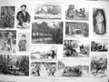 Original Old Antique Print 1881 Royal Academy Art Ferry River Galahad Montrose 0
