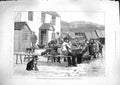 Old Antique Print 1881 Scottish Volunteers War Sheep Farm Spital Glenshee 19th