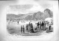 Old Antique Print 1881 Royal Family Highlands Scotland Balmoral Cricket 19th