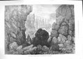 Old Antique Print 1881 Iceland View Entrance Allmannagja Rocks Fine Art 19th