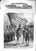 Original Old Antique Print 1881 Lord Mayor Procession Westminster Fire Brigade