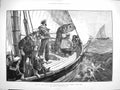 Antique Old Print 1881 African Slave Trade Steam-Pinnace London Ship Dhow 19th