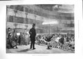Original Old Antique Print 1881 Rehearsing Pantomime Christmas Theatre Fine Art