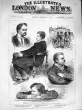 Old Antique Print 1883 Phoenix Park Murders Ireland Court Delaney Lawson 19th