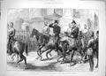 Antique Old Print 1883 Ireland Earl Spencer Lord Lieutenant Dublin Castle 19th