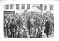 Old Antique Print 1883 Departure Irish Emigrants Clifden County Galway 0 19th
