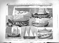 Old Antique Print 1883 Fisheries Exhibition Boats Franz Joseph Life-Boat 19th