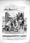Old Antique Print 1883 Holiday Rambles Scotland Trossachs Loch Katrine 19th