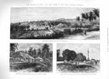 Original Old Antique Print 1883 Sunda Java Volcano Eruption Sumatra Anjer Telok