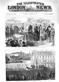 Old Antique Print 1883Life-Boat Manchester Sword Archibald Alison Glasgow 19th